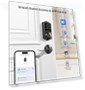 Thumbnail Fingerprint Smart Lock with 2 Lever Handles — Deadbolts, Veise