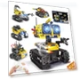 Thumbnail 5 in 1 Remote- & App-Controlled Robots Toy — Interactive Figures & Robots, CUBIMANA