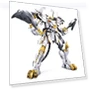 Превью Flexible Cool White Tiger Warrior Model Kit — Construction Kits, HIGH GODO