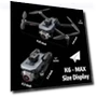 थंबनेल K6 Max Drone with Screen Controller — Drones, QAONIE