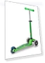 Thumbnail Mini Deluxe LED Three-Wheeled Scooter — Balance Bikes, Micro