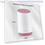 Превью Mini Humidifier with LED Light — Air Moisturizers, HomBreez