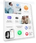 Thumbnail Smart Fitness Tracker Bracelet — Fitness Bands, EGQINR