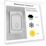 Thumbnail Wireless Doorbell with 2 Transmitter & 2 Receiver — Kits, Zeapa