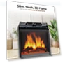 Electric Mini Fireplace Space Heater — Portable Heating Solutions, Comfort Zone