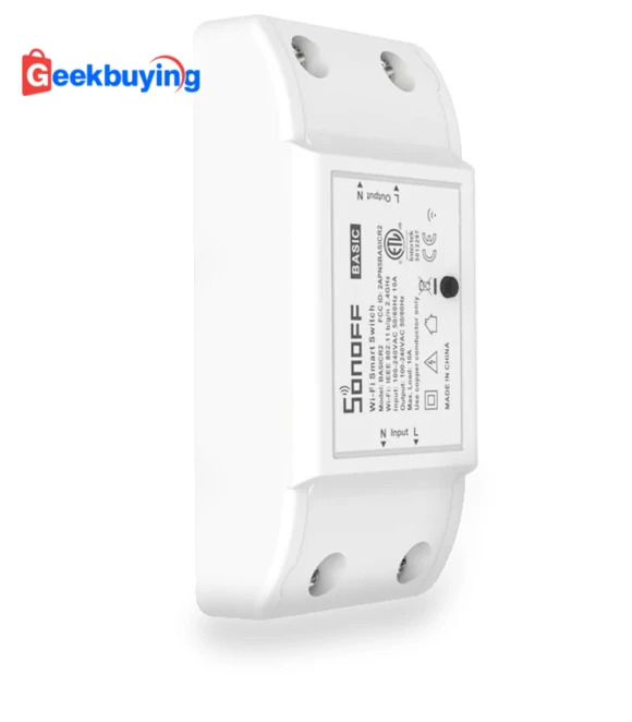 Smart Home Wifi Switch Wireless Remote Control Light Timer Switch — Automated Lighting Controls, Sonoff