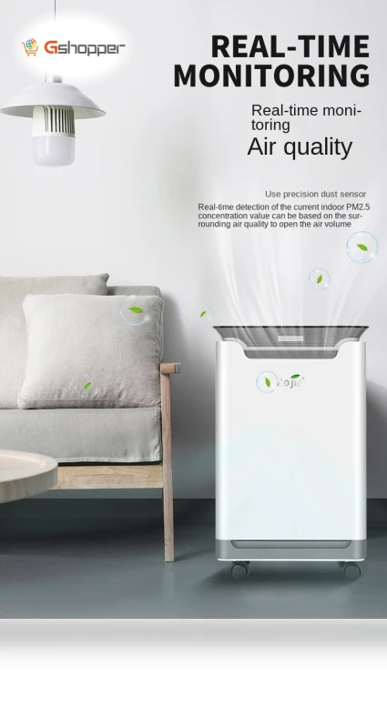 Compact Micro-Intelligent Removable Air Multi-Filter Air Purifier — Portable Air Purifiers, AoJ