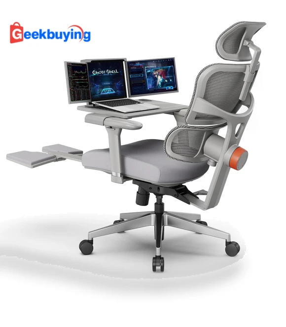 Ergonomic Chair with Detachable Workstation Desktop — Desk Chairs, NEWTRAL