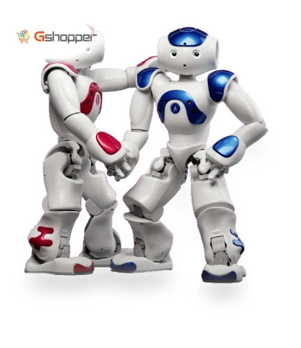 High Tech Artificial Intelligence Robot — Interactive Figures & Robots