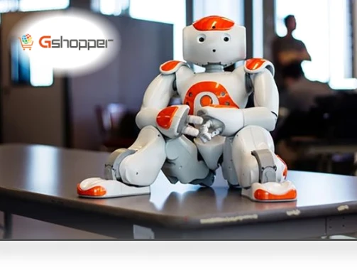 High Tech Artificial Intelligence Robot — Interactive Figures & Robots