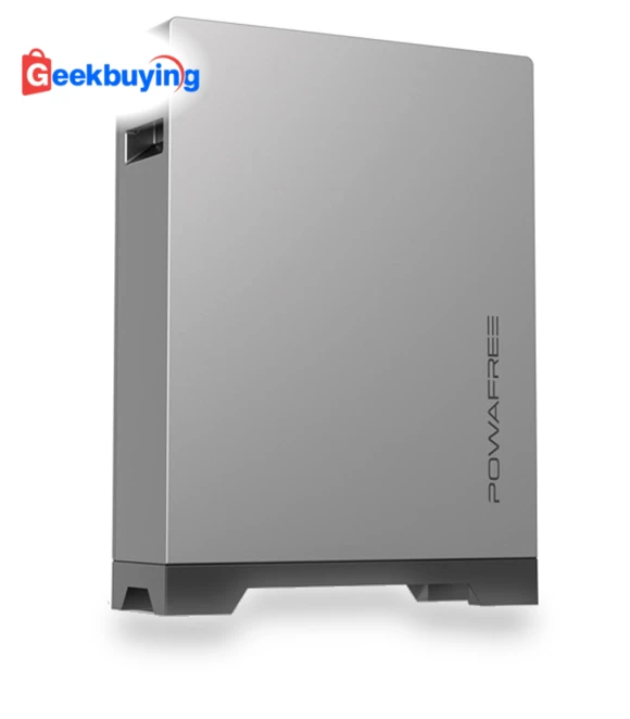 Wall Solar Power Storage for Balcony, 2560Wh Battery, IP67 Waterproof, Smart App Control — Solar & Wind Power, BigBlue
