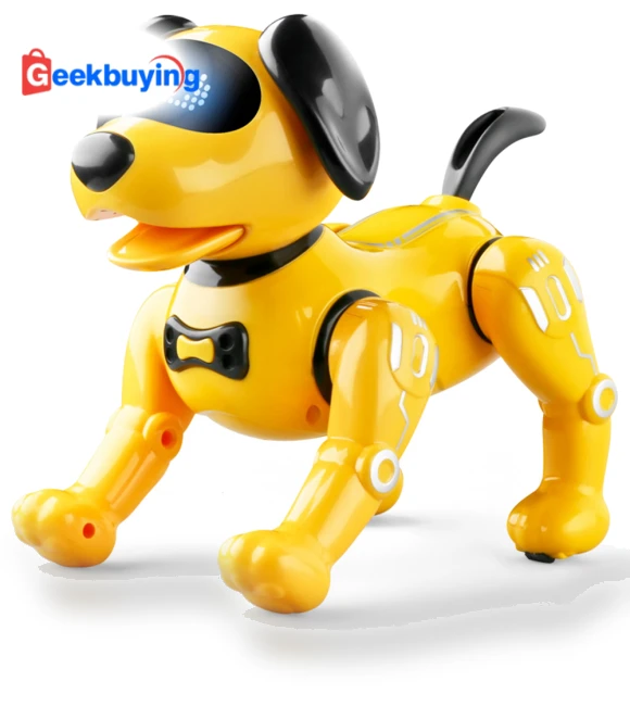 Remote Control Robot Dog Toy - Interactive RC Robotic Stunt Puppy for Kids — Interactive Animal Companions, JJRC