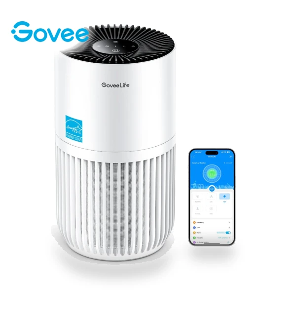 Smart Air Purifier Lite with True HEPA Filter — HEPA Air Purifiers, GoveeLife