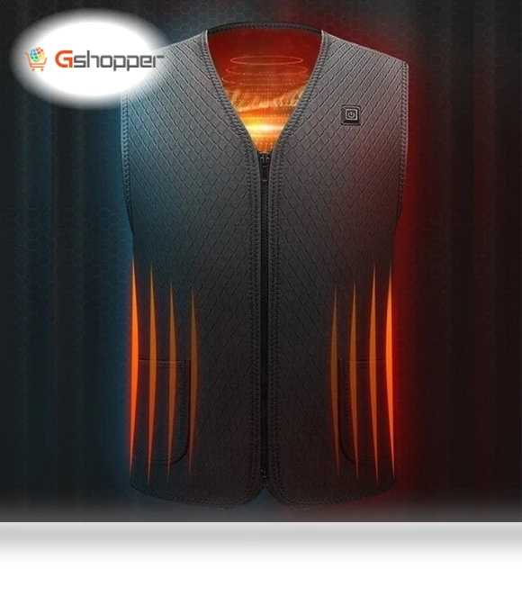 Smart Heating Vest with USB — Men's Vests