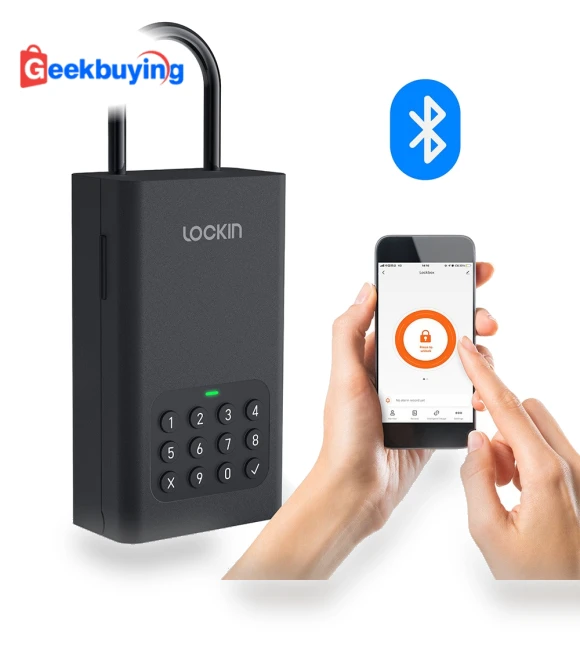 Smart Lockbox with Bluetooth & PIN Code Unlock — Locks, Lockin
