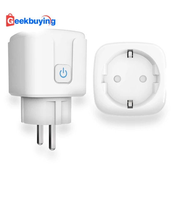 16A EU Plug Smart Socket with Metering and Voice Control — Smart Home Modules, Other