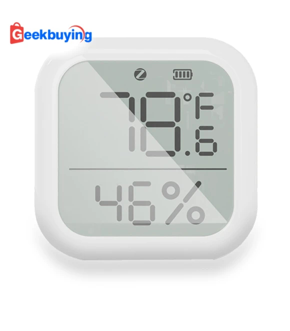 Tuya ZigBee Smart Temperature Humidity Sensor with LCD Display — Home Climate Control, MoesHouse