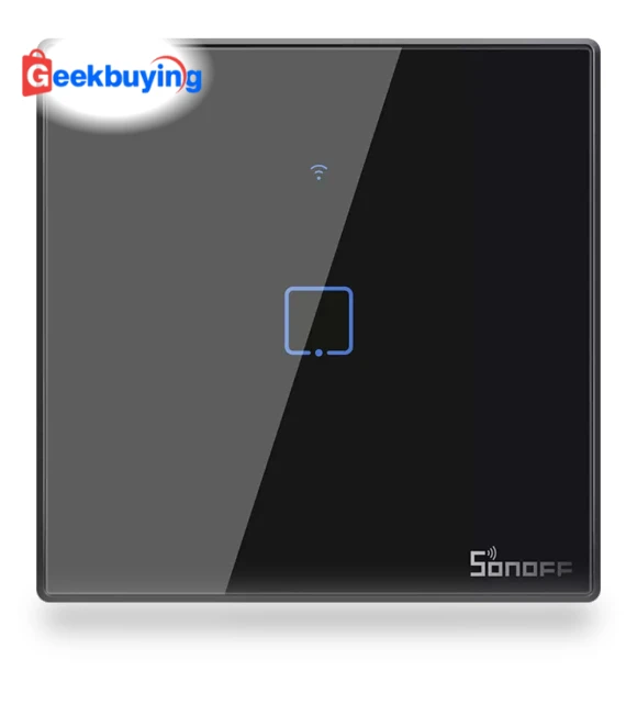 Intelligent WIFI Wall Switch with RF Remote Control — Outlet Switches, Sonoff