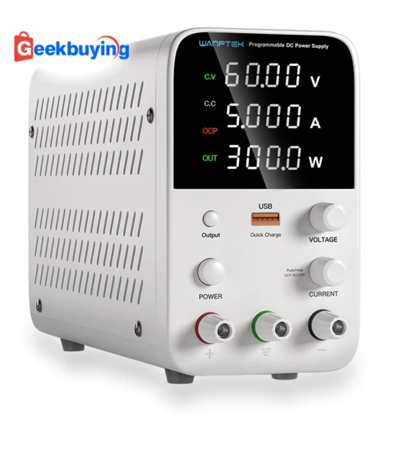 Programmable Regulated DC Power Supply 60V 5A — Power Solutions & Surge Protection, WANPTEK