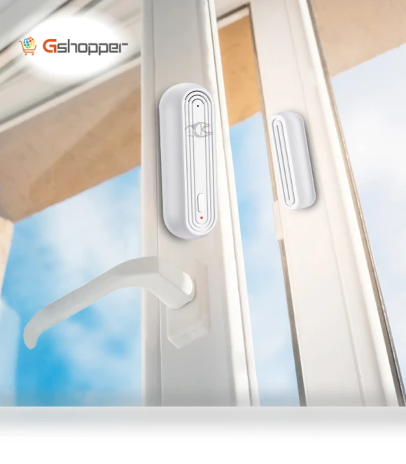 Graffiti Smart WiFi Door Magnet Wireless Door and Window Sensor — Smart Home Security, Tuya