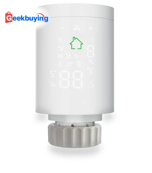 Smart Radiator Actuator Thermostatic Valve with Alexa Control — Smart Climate Control, MoesHouse