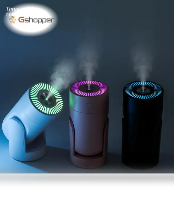 Intelligent Constant Humidity USB Humidifier with Air Purifier — Air Moisturizers, Dazzle Shadow