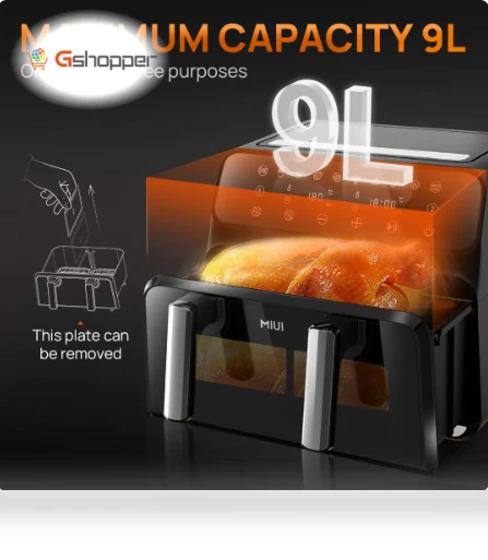 Smart Air Fryer with Dual Screen Touch Control — Air Fryers, MIUI