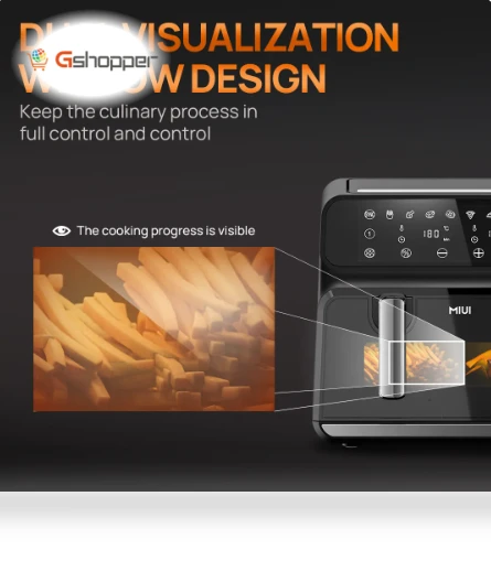 Smart Air Fryer with Dual Screen Touch Control — Air Fryers, MIUI