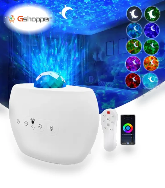 Smart Galaxy Projector Starry Light Lamp — Outdoor Light Projectors