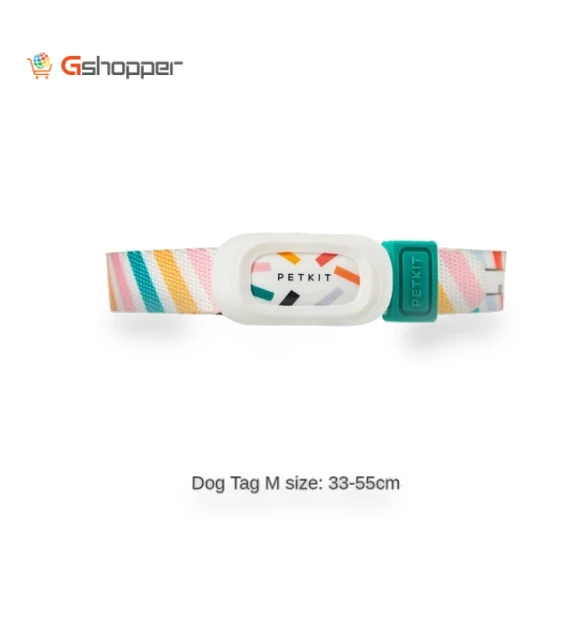 Smart Pet Collar Tag with Bluetooth Remote Control, Waterproof Activity & Sleeping Monitor — Trackers, PETKIT
