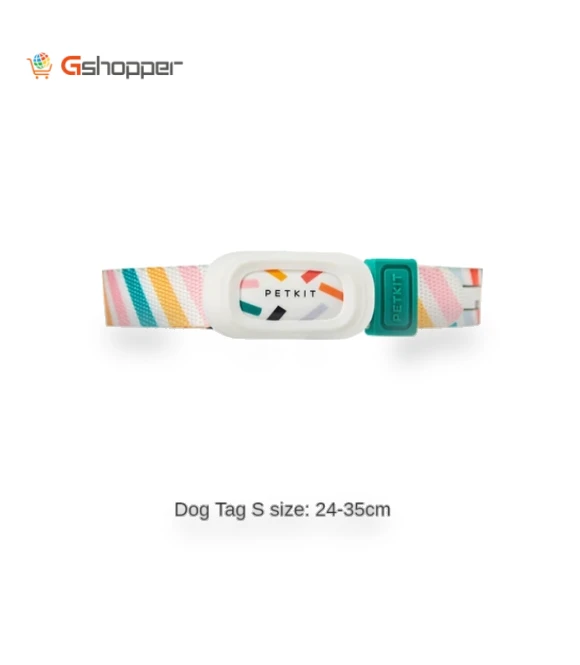 Smart Pet Collar Tag with Bluetooth Remote Control, Waterproof Activity & Sleeping Monitor — Trackers, PETKIT