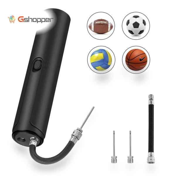 Portable Intelligent Cordless Motorized Inflator for Sports Equipment — Inflation Devices