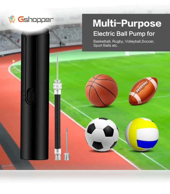 Portable Intelligent Cordless Motorized Inflator for Sports Equipment — Inflation Devices
