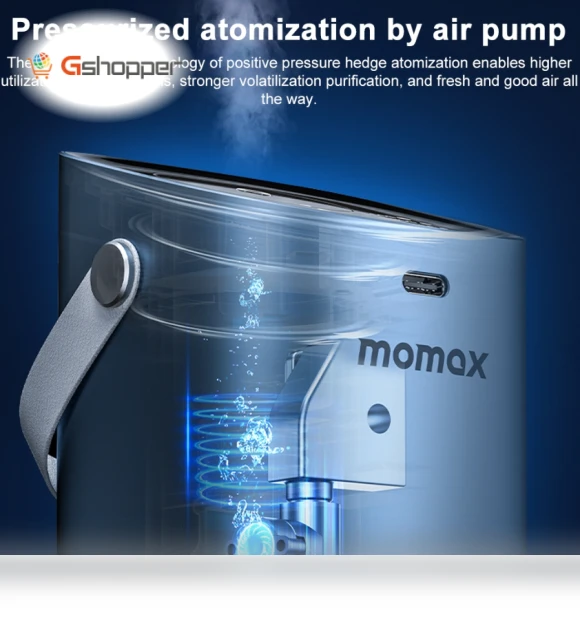 Portable Intelligent Atomizing Aromatherapy Diffuser — Diffusers, MOMIS