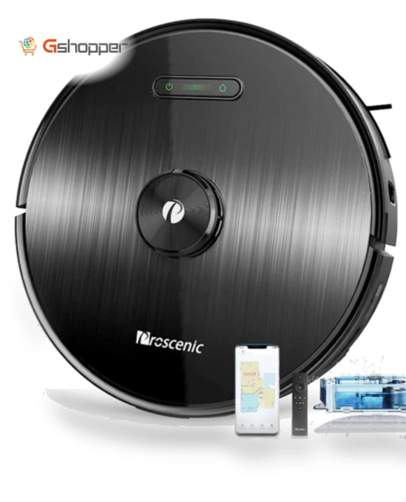 Robot Vacuum Cleaner 2 in 1 Vacuuming and Mopping with 3000Pa Strong Suction — Smart Cleaning Robots, Proscenic