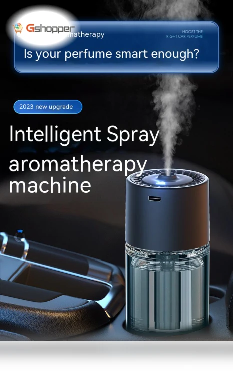 Smart Car Aroma Diffuser and Air Purifier — Car Air Fresheners