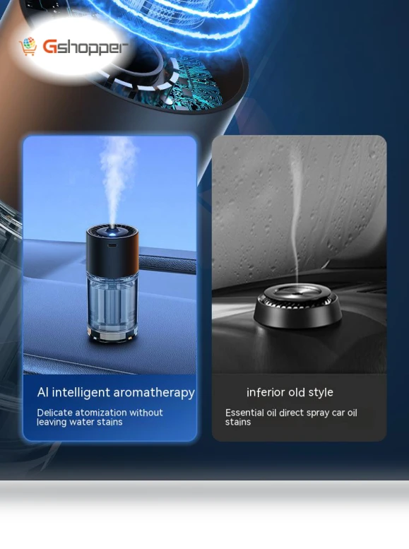 Smart Car Aroma Diffuser and Air Purifier — Car Air Fresheners
