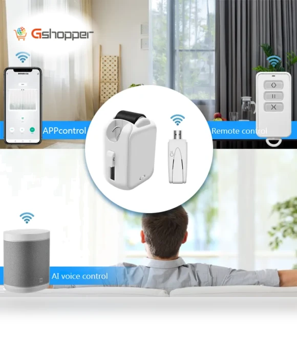 Electric Curtain Assistant Smart Home Automation — Smart Home Hubs & Controllers