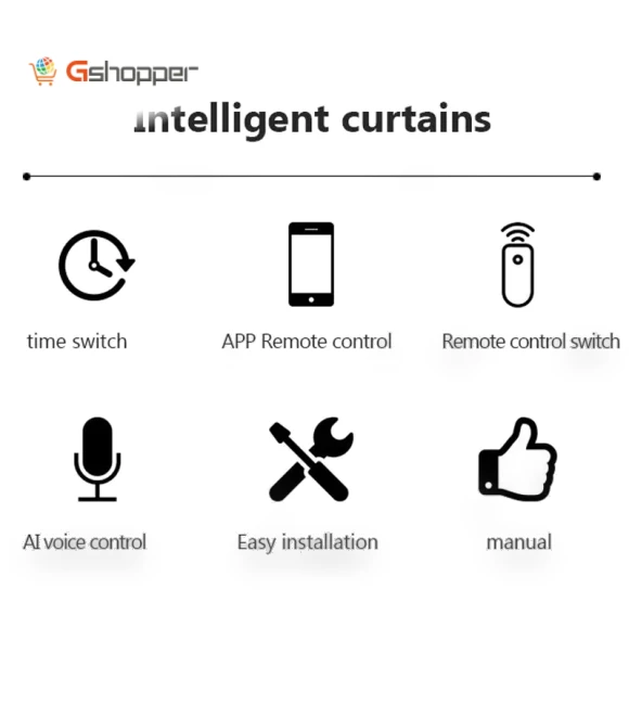 Electric Curtain Assistant Smart Home Automation — Smart Home Hubs & Controllers