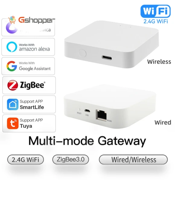 Wireless Remote Control Smart Home Gateway — Smart Home Hubs & Controllers, Tuya