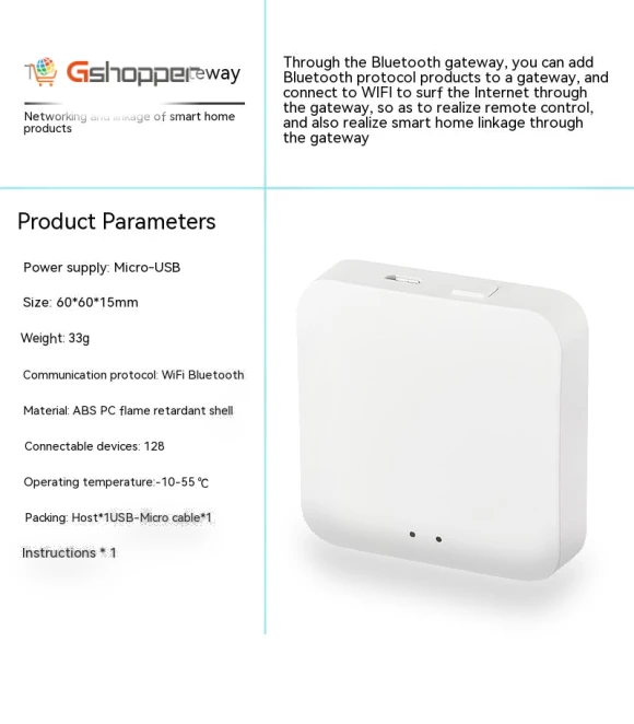 Wireless Remote Control Smart Home Gateway — Smart Home Hubs & Controllers, Tuya
