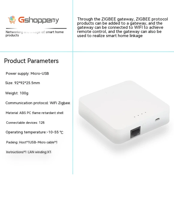 Wireless Remote Control Smart Home Gateway — Smart Home Hubs & Controllers, Tuya
