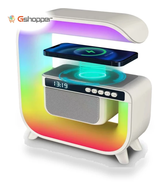 Big G Smart Stage Light Bluetooth Speaker with Colorful Atmosphere Light — Portable Audio Solutions