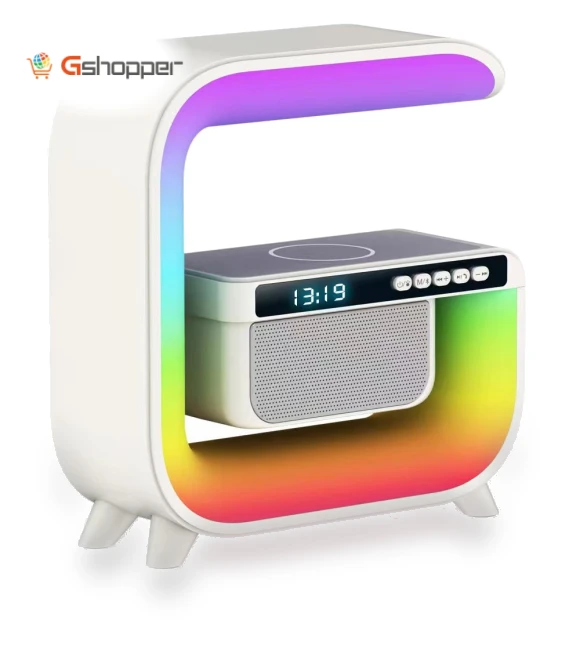 Big G Smart Stage Light Bluetooth Speaker with Colorful Atmosphere Light — Portable Audio Solutions