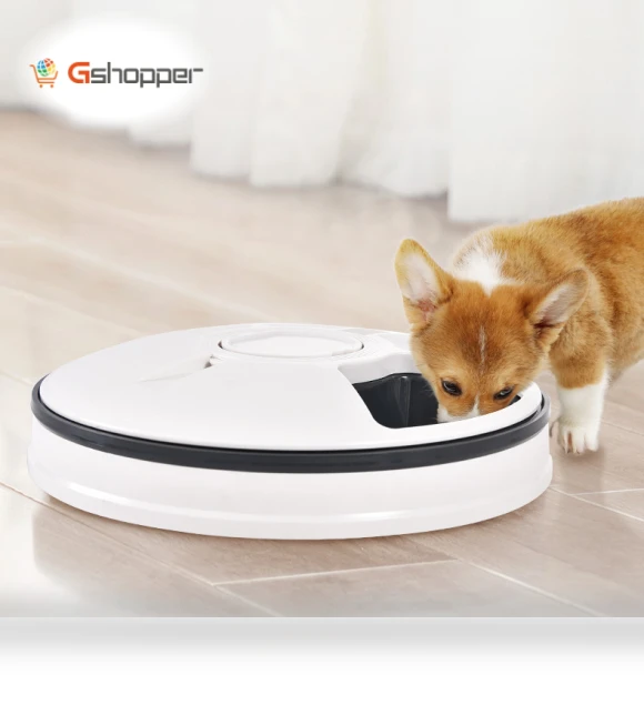 Six-hole Pet Smart Feeder Timed Quantitative Automatic Feeder — Automatic Feeders