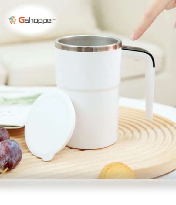 Intelligent Temperature Measuring Magnetic LCD Digital Display Automatic Mixing Cup — Temperature Measurement Tools