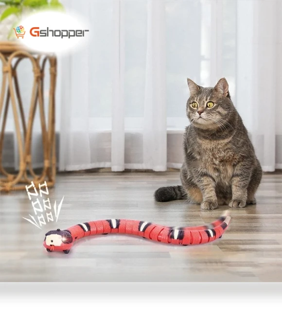 Smart Sensing Snake Electron Interactive Cat Toy — Cat Playthings