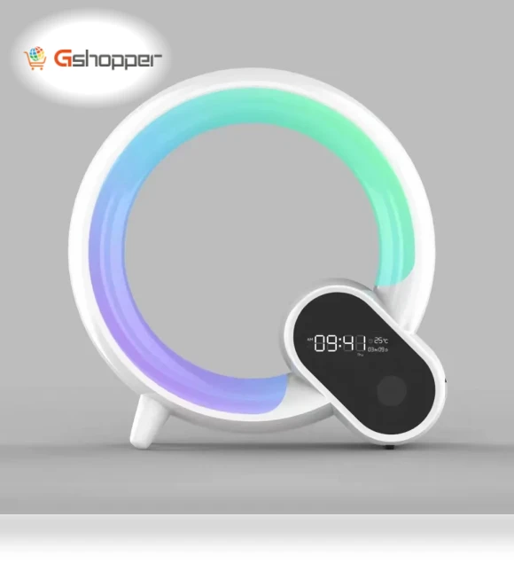 Ambient Light Simulation Sunrise Digital Alarm Clock with Bluetooth Audio — Alarms & Clocks