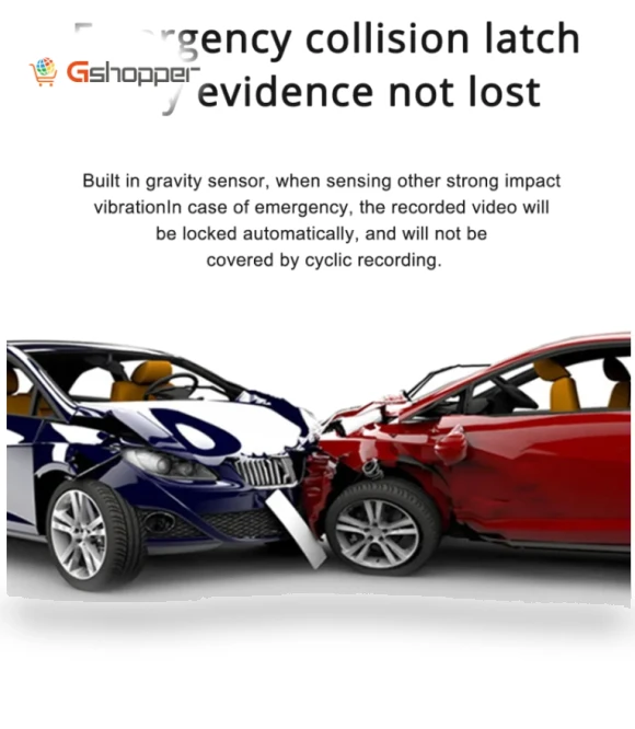 2.5K Intelligent Screen Triple Recording 1080P Streaming Car Recorder — Dashboard Cameras