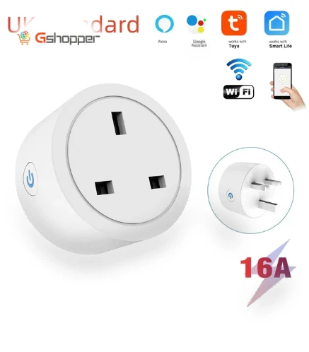 Smart WiFi Plug with Remote Control — Smart Home Modules, Tuya